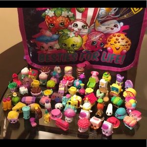 SHOPKINS Bundle🍭 74SHOPKINS -Carry Bag -Lunchbox
